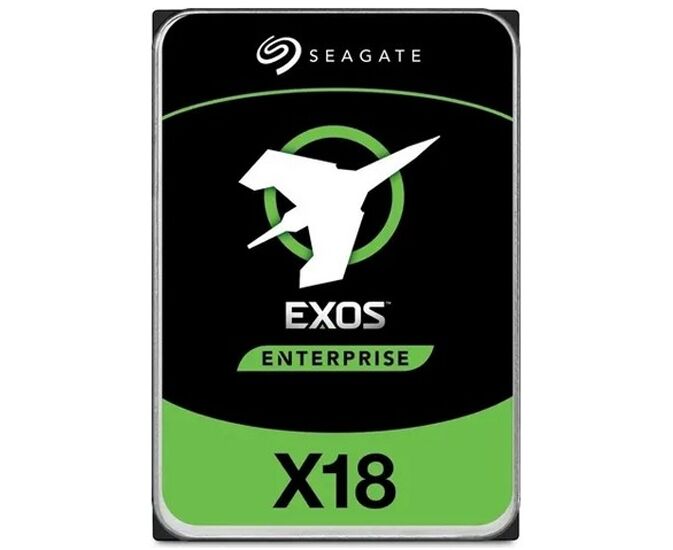 HDD Seagate Exos X18 ST10000 NM018 G 10 TB 512 E/4 KN SATA x000 D 6.0 Gb/s 7200 RPM 256 MB