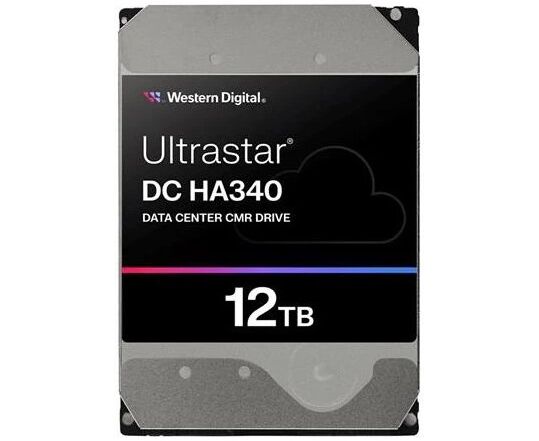 HDD WD Ultrastar DC HA340 (WUS721212 BLE6 L4) 12 TB (SATA 3.5"/7200/512 Mb/6 Gbs)