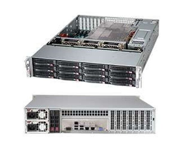Корпус Super Micro CSE-826 BAC4-R920 LPB 2x920 W черный