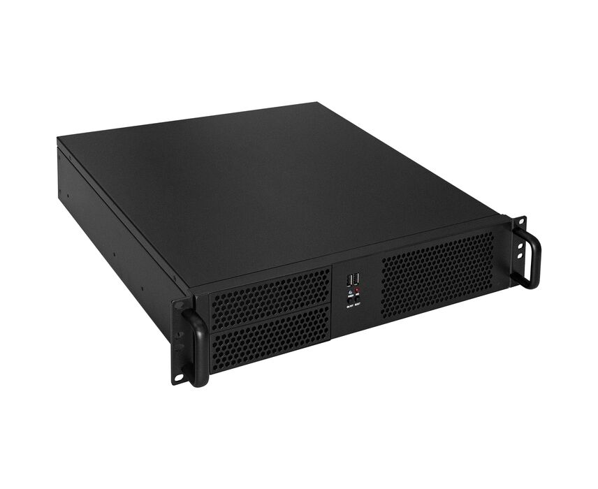 Серверный корпус Exegate Pro 2 U390-04 EX264960 RUS RM 19", высота 2 U, глубина 390, БП 700 ADS, USB