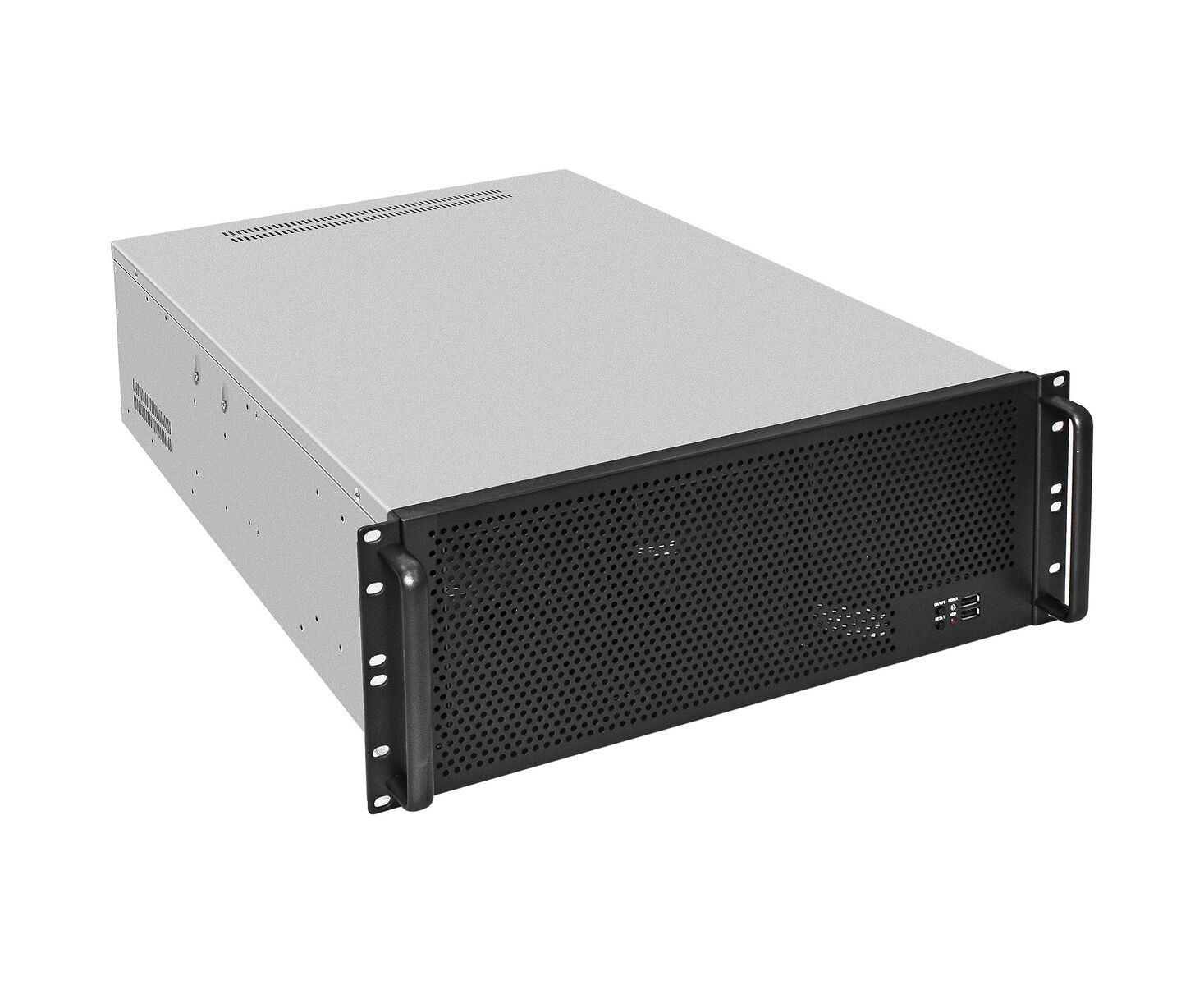 Корпус Exe Gate Pro 4 U650-18 EX293263 RUS RM 19", высота 4 U, глубина 650, БП 1200 RADS, USB