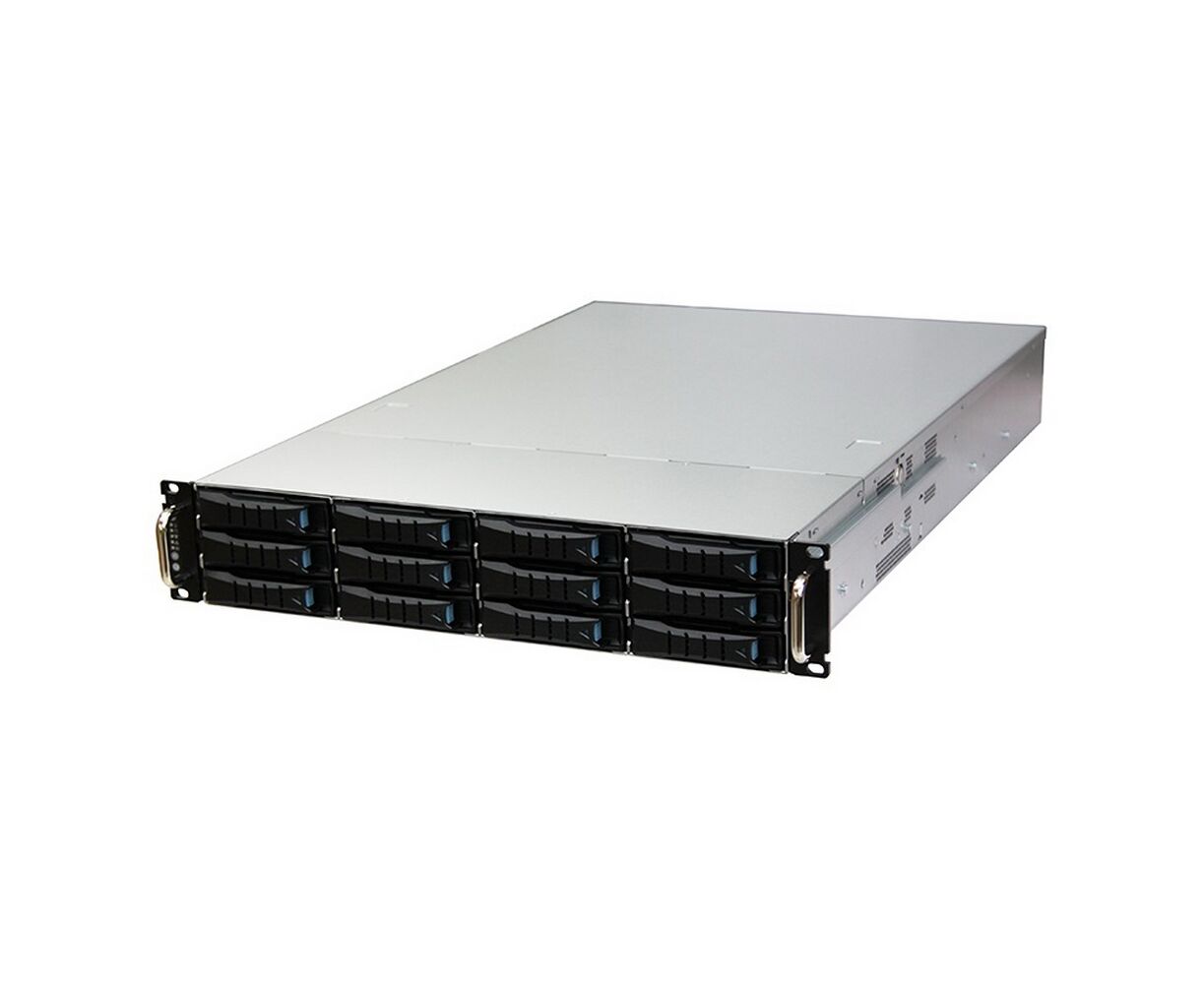 Корпус AIC RSC-2 ET (XE1-2 ET00-18) 2 U, 12x SATA/SAS HS 3,5/2,5"universal bay + 2x2,5" 7mm rear HS bay