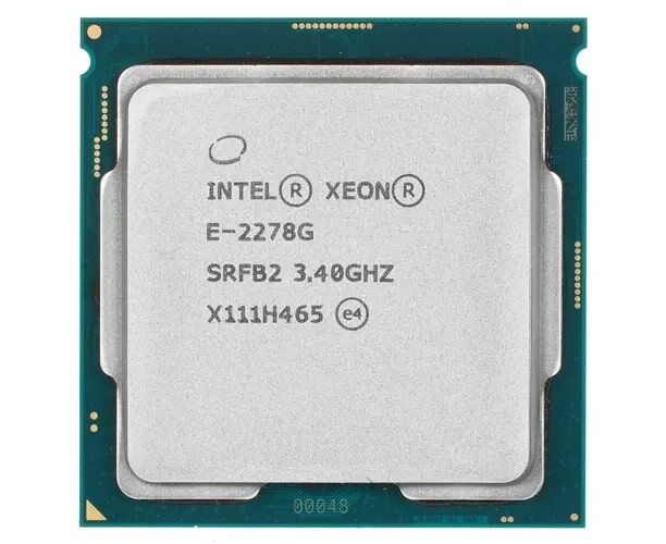 Процессор Intel Xeon E-2278 G (CM8068404225303 SRFB2) (3.4 G Hz/16 MB/8cores) LGA1151 OEM, TDP 80 W, UHD Gr. 630 350 M Hz, up to 128 Gb DDR4-2666