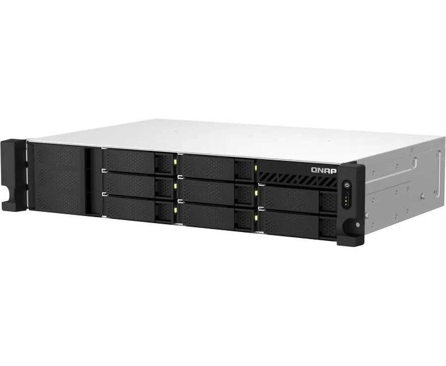 Сетевое хранилище NAS Qnap TS-873 AEU-RP-4 G 8-bay стоечный Ryzen V1500 B