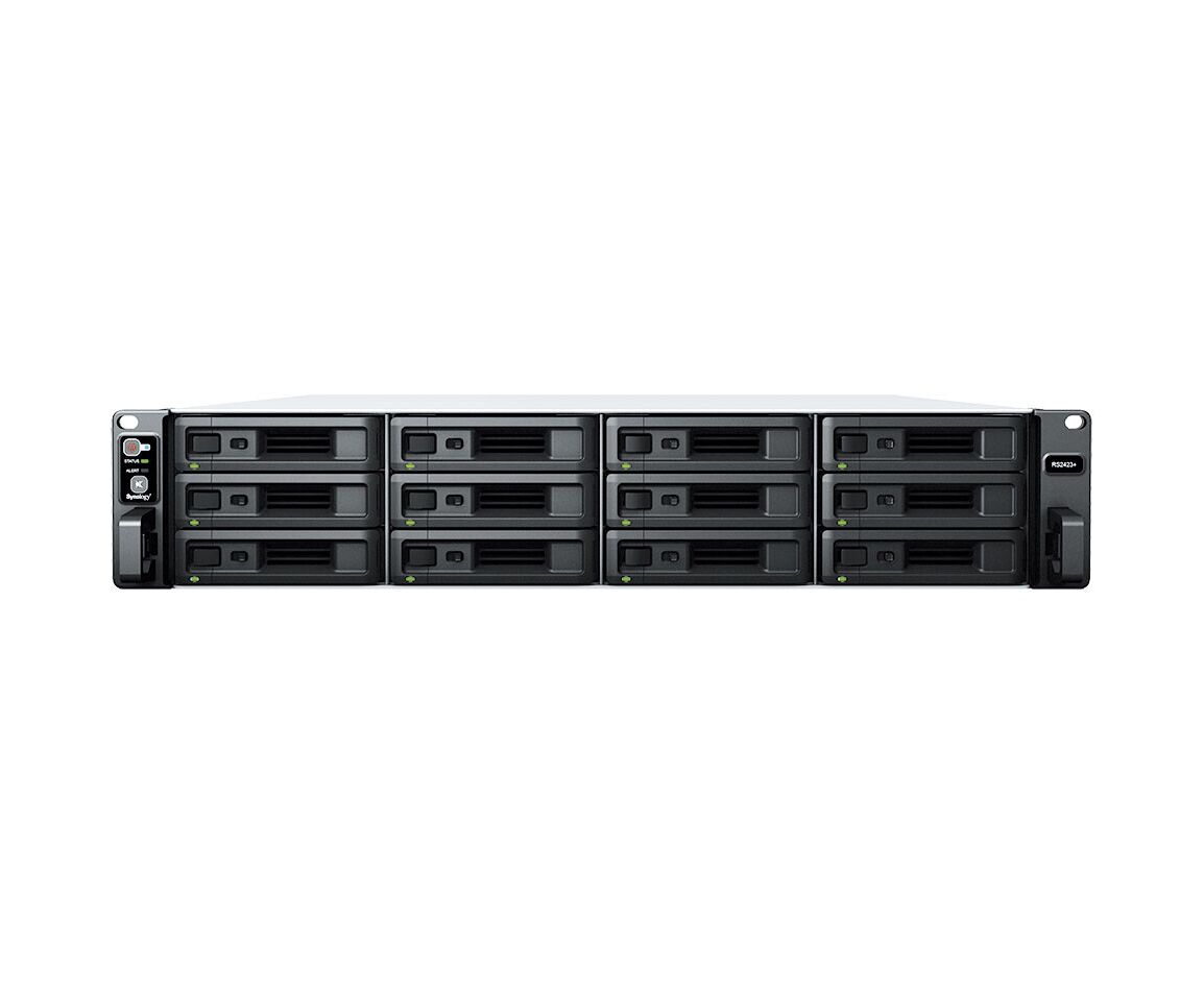 СХД SYNOLOGY RS2423 RP+ стоечное исполнение 12 BAY 2 U No HDD