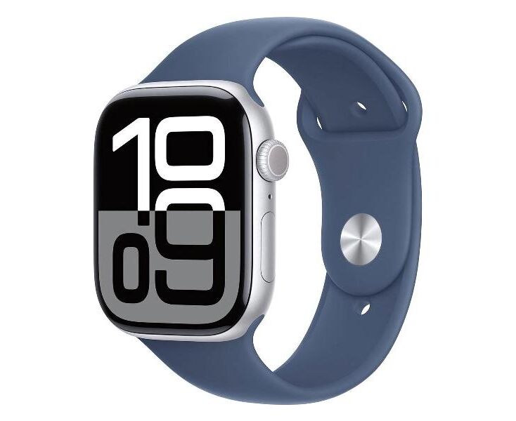 Smart-часы Apple Watch Series 10 A2999 MWWM3 LW/A 46мм синий/серебристый