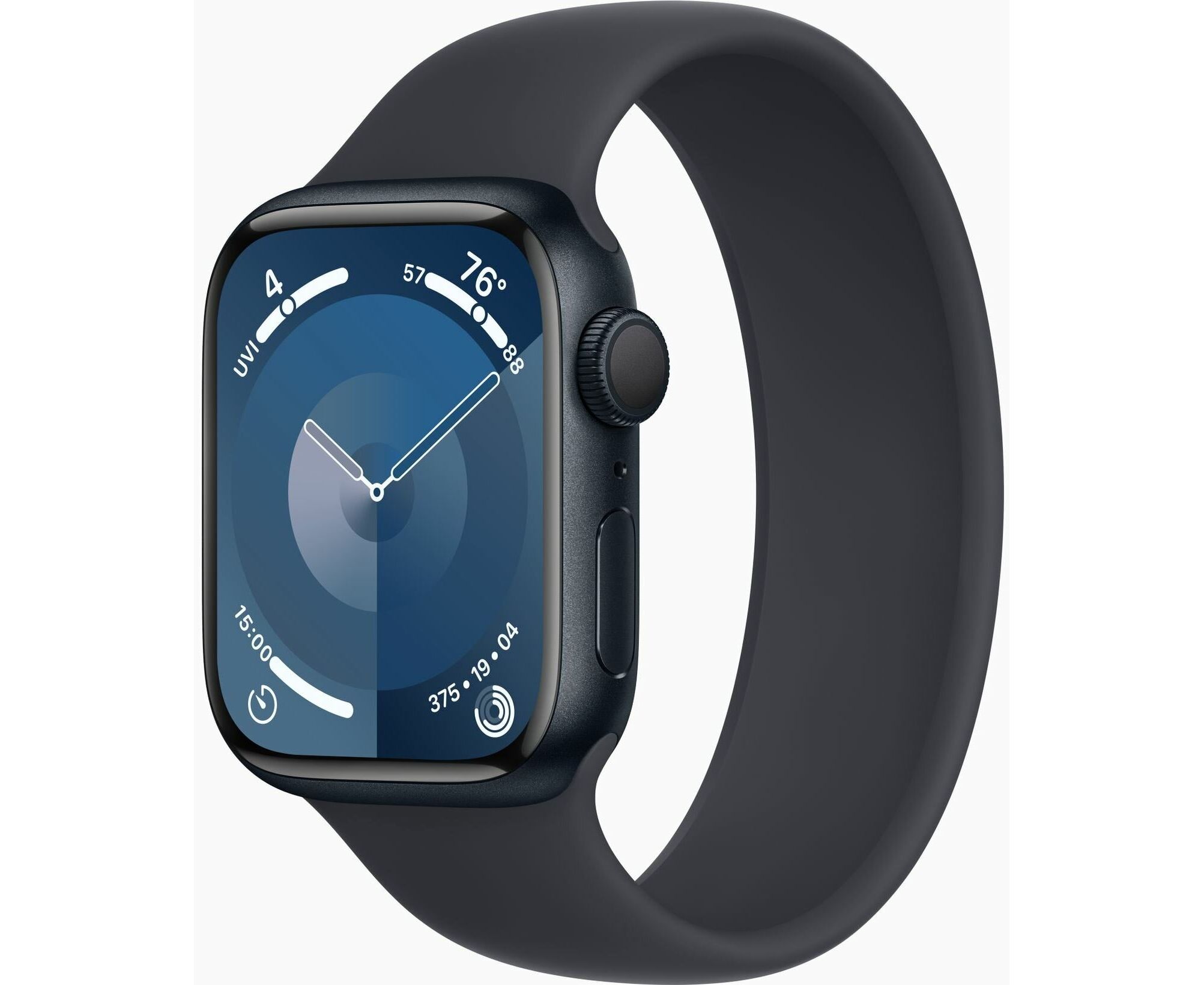 Смарт-часы Apple Watch Series 9 A2978 (MR9 L3 LL/A) 41мм OLED корп.темная ночь