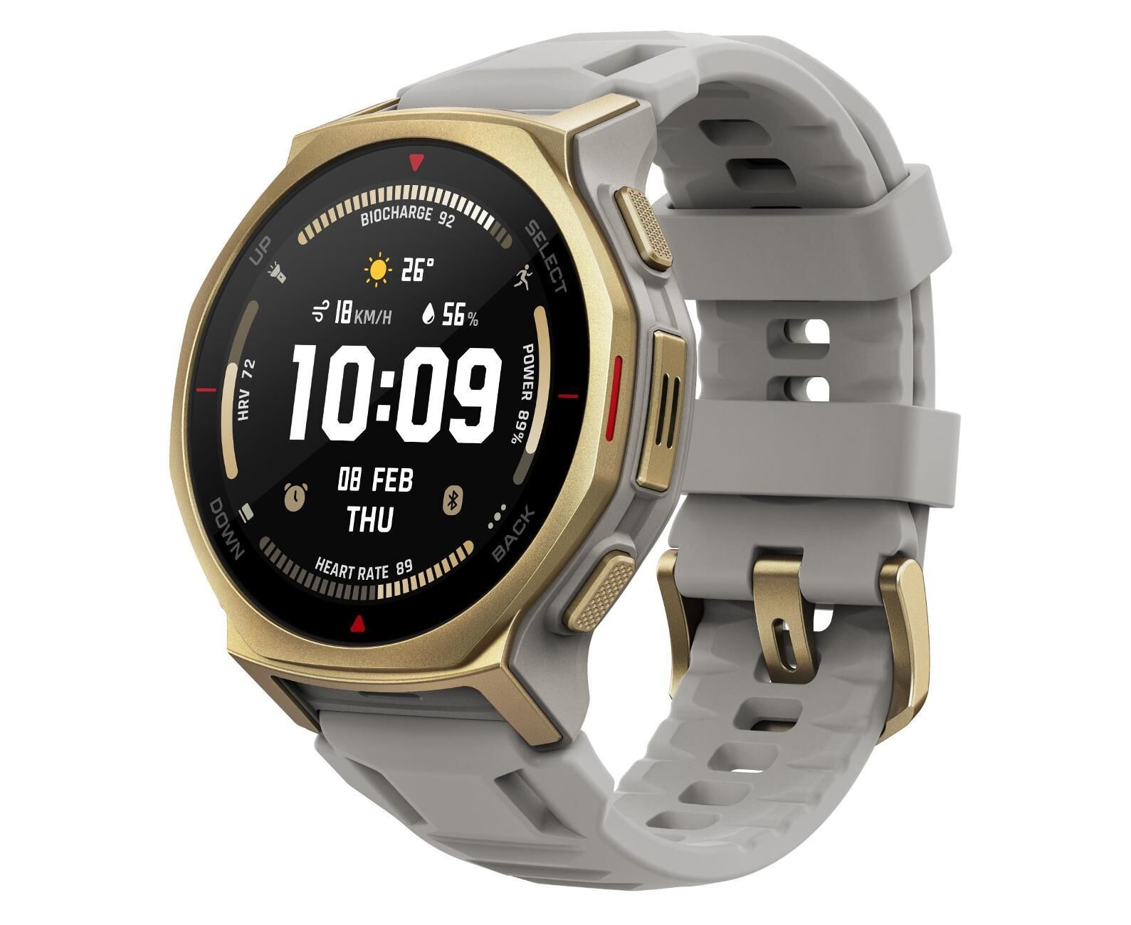 Смарт-часы Amazfit T-Rex 3 Pro A2549 44mm (Arctic Gold)