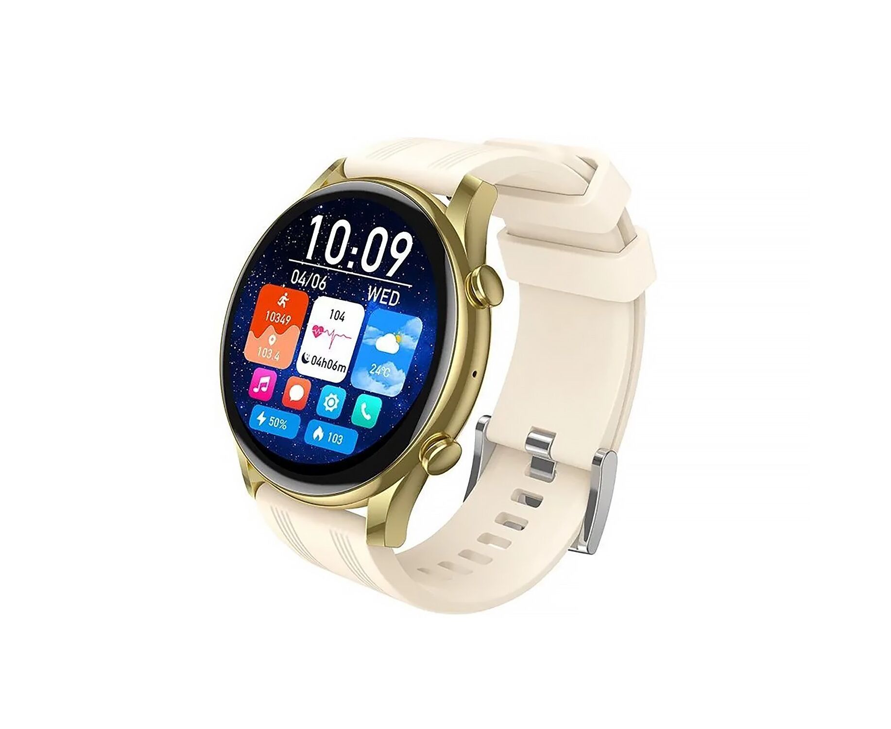 Смарт-часы Hoco Y38 AMOLED (call version) (gold) (243902)
