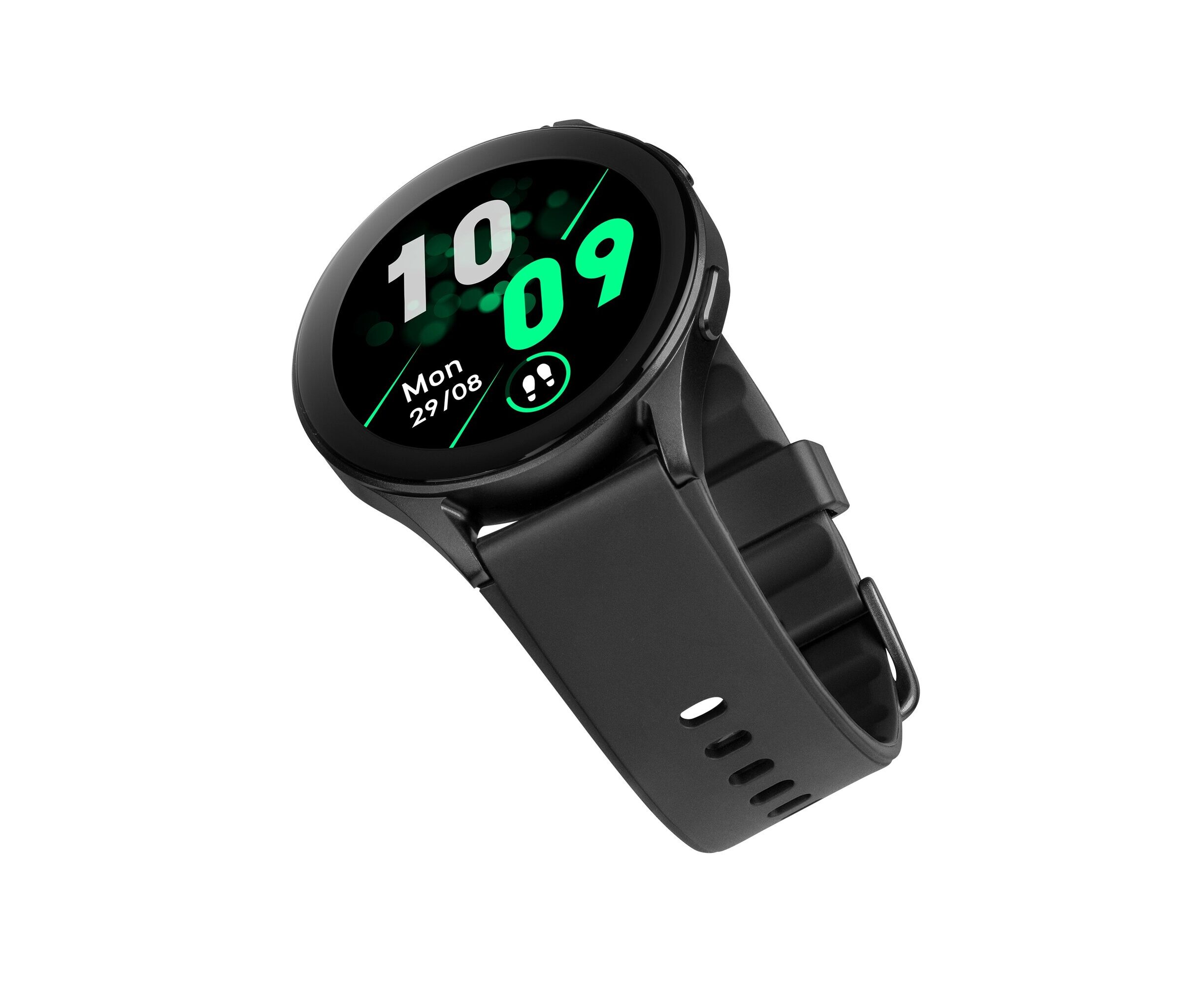 Smart-часы TTEC 2 SW06 Tempus Pro 36mm Round Case Smartwatch в круглом алюминиевом корпусе с AMOLED-экраном черный