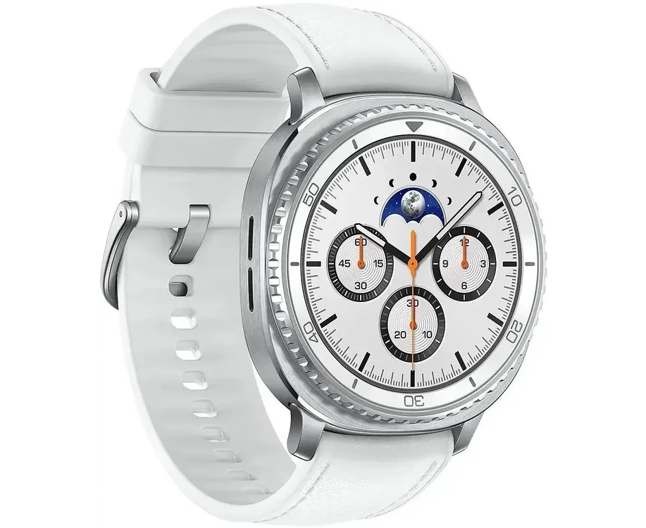 Smart-часы Samsung Galaxy Watch 8 Classic 46мм, 1.3" белый/серебристый (SM-L500 NZWAMEA)