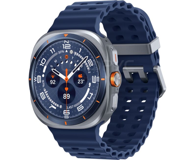 Смарт-часы Samsung Galaxy Watch Ultra (2025) LTE 47 мм, Titanium Blue