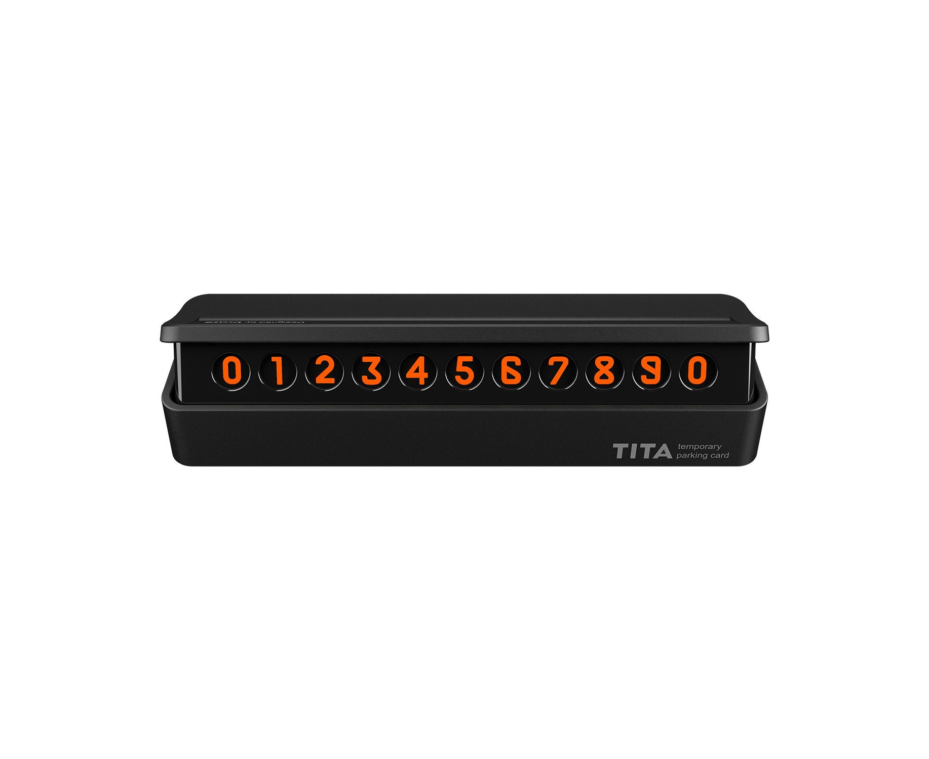 Временная карта парковки BCASE TITA Temporary Parking Card, черный