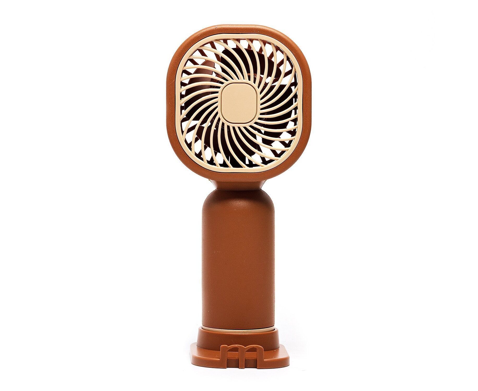 Вентилятор - портативный YM88206 B (1 режим, 250 mah) (brown) (240282)