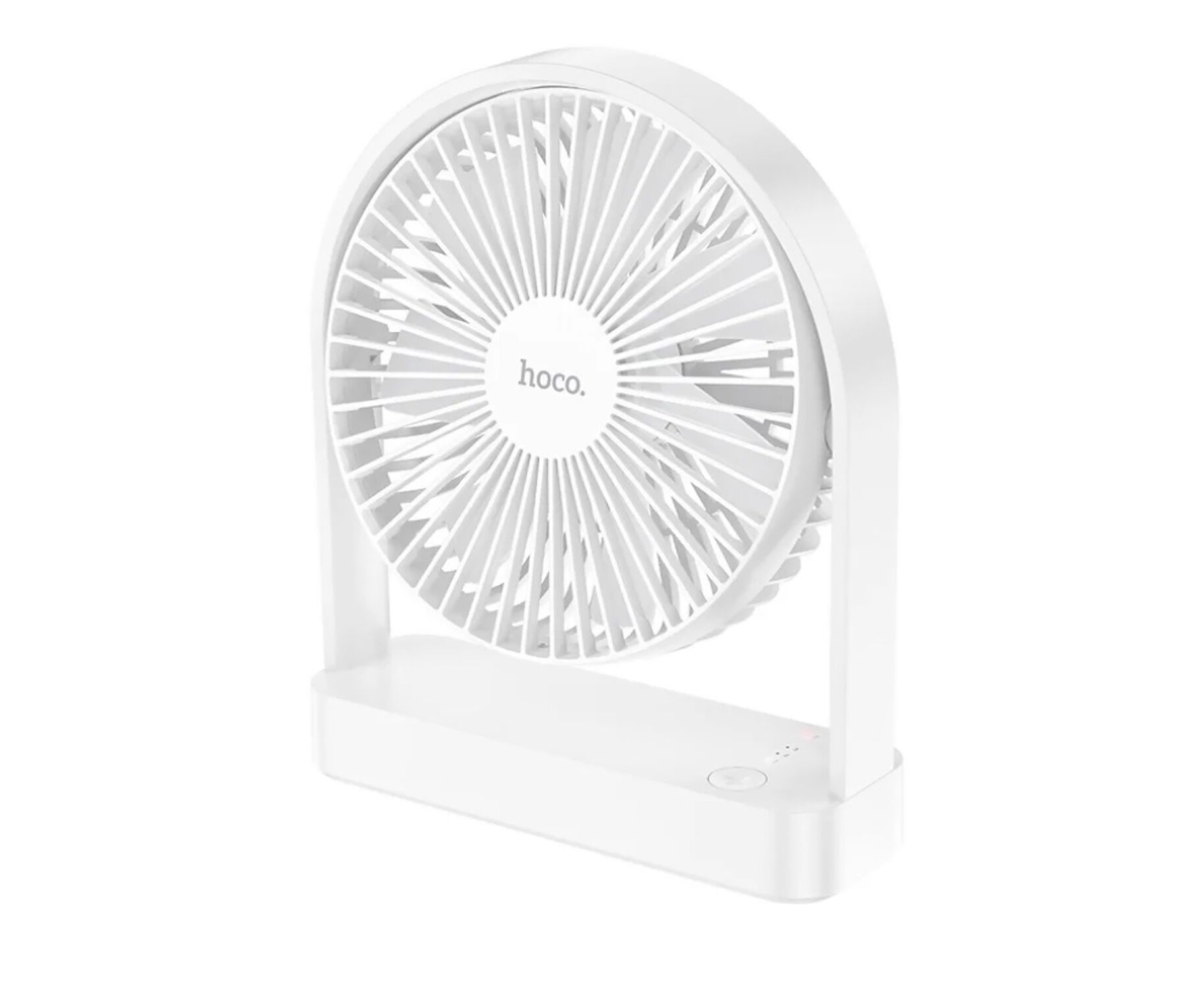 Вентилятор Hoco HX65 ultra-thin (white) (240191)