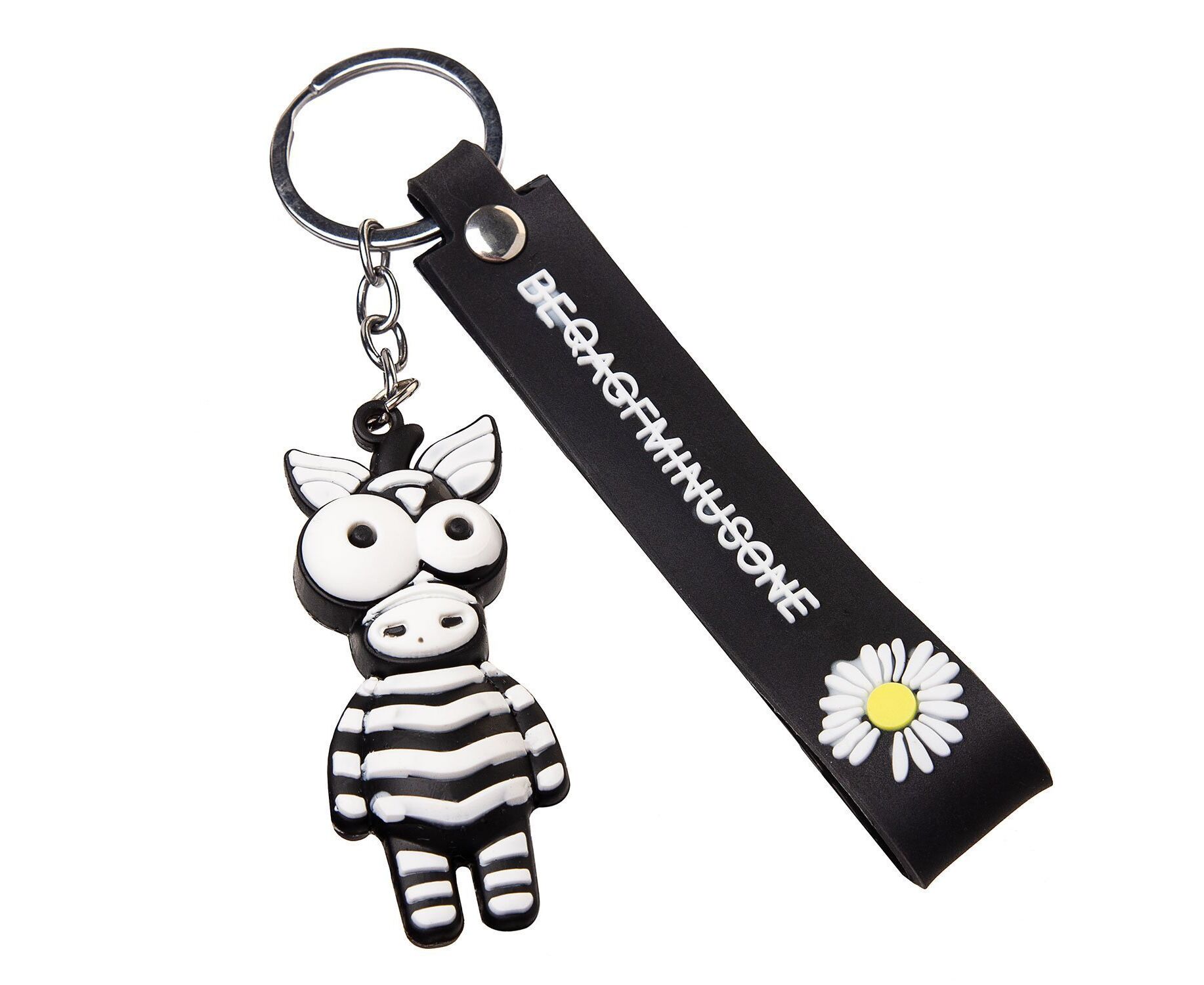 Брелок - trinket "Зебра" (black/white) (241295)