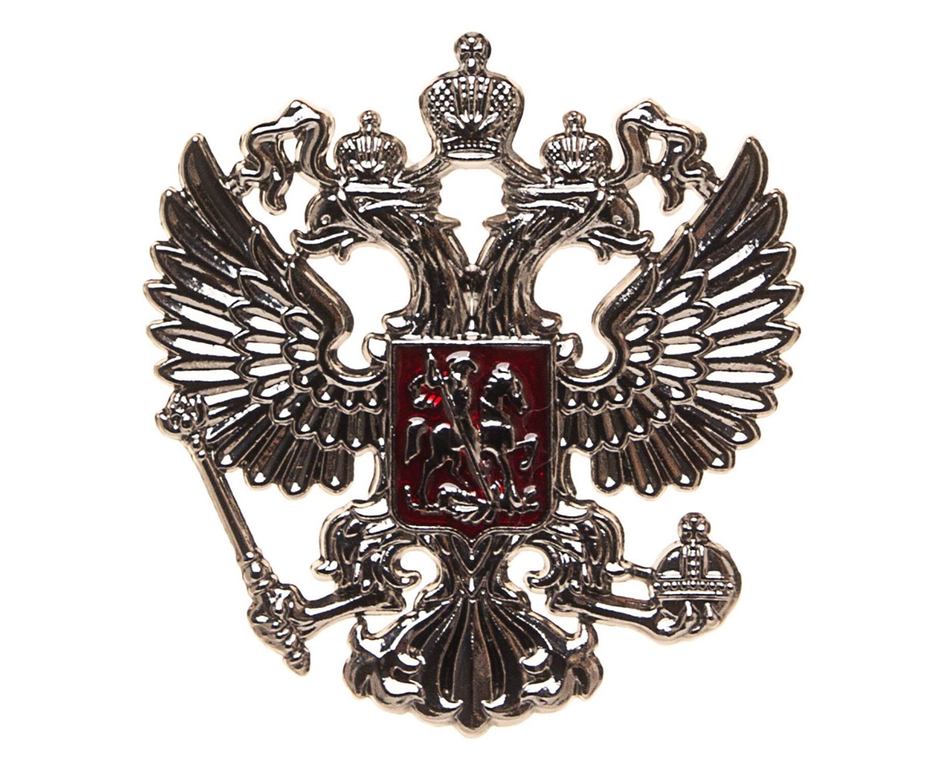 Наклейка - "Герб" (латунь) (black) (239578)