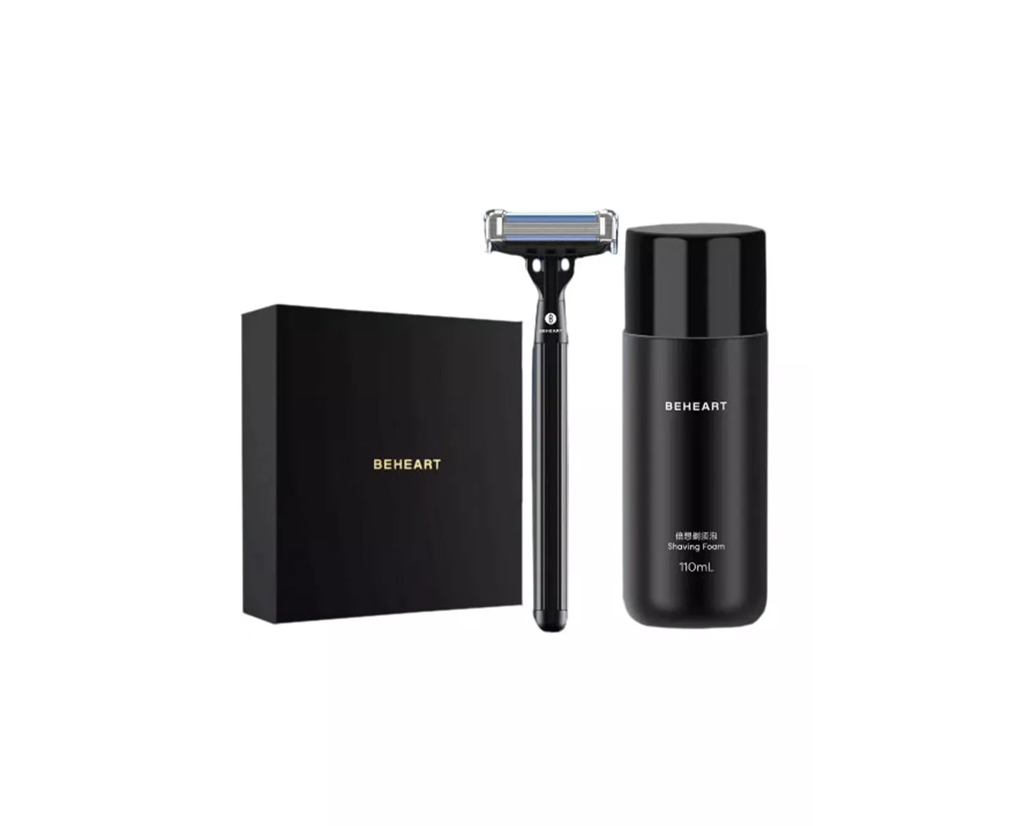Набор для бритья BEHEART S500 (Standard Edition) Black