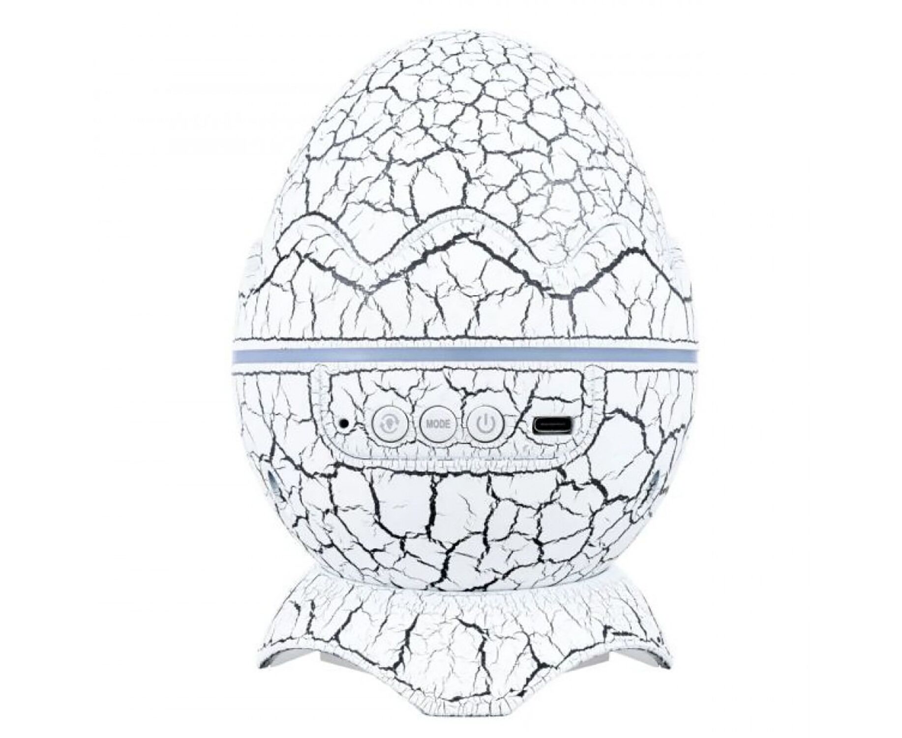 Ночник - проектор звездного неба "Яйцо дракона" (white) (226932)