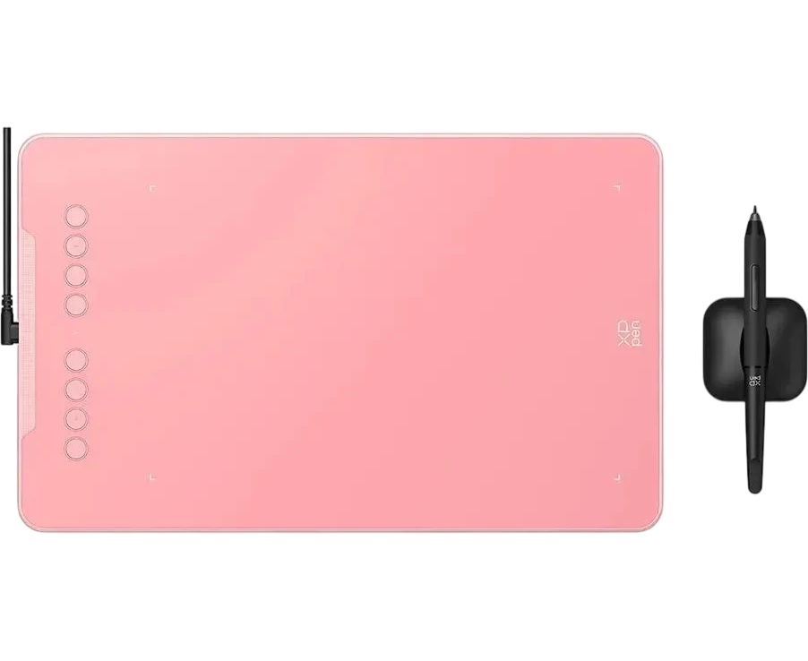 Графический планшет Xp-Pen Deco 01 V3 розовый (D Ec O01v3_PK)
