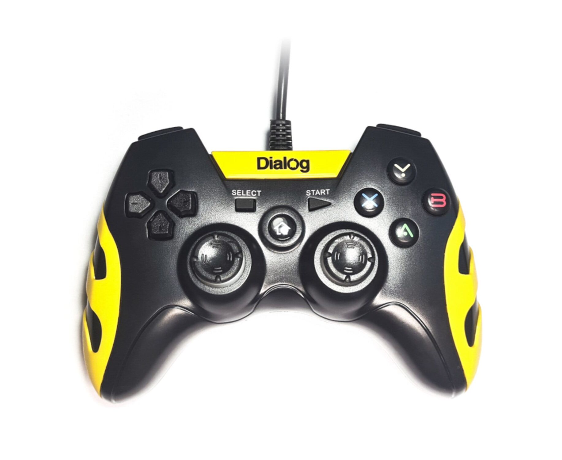 Геймпад Dialog Action GP-A30 (вибрация, 12 кнопок, PC, USB) (black) (243561)