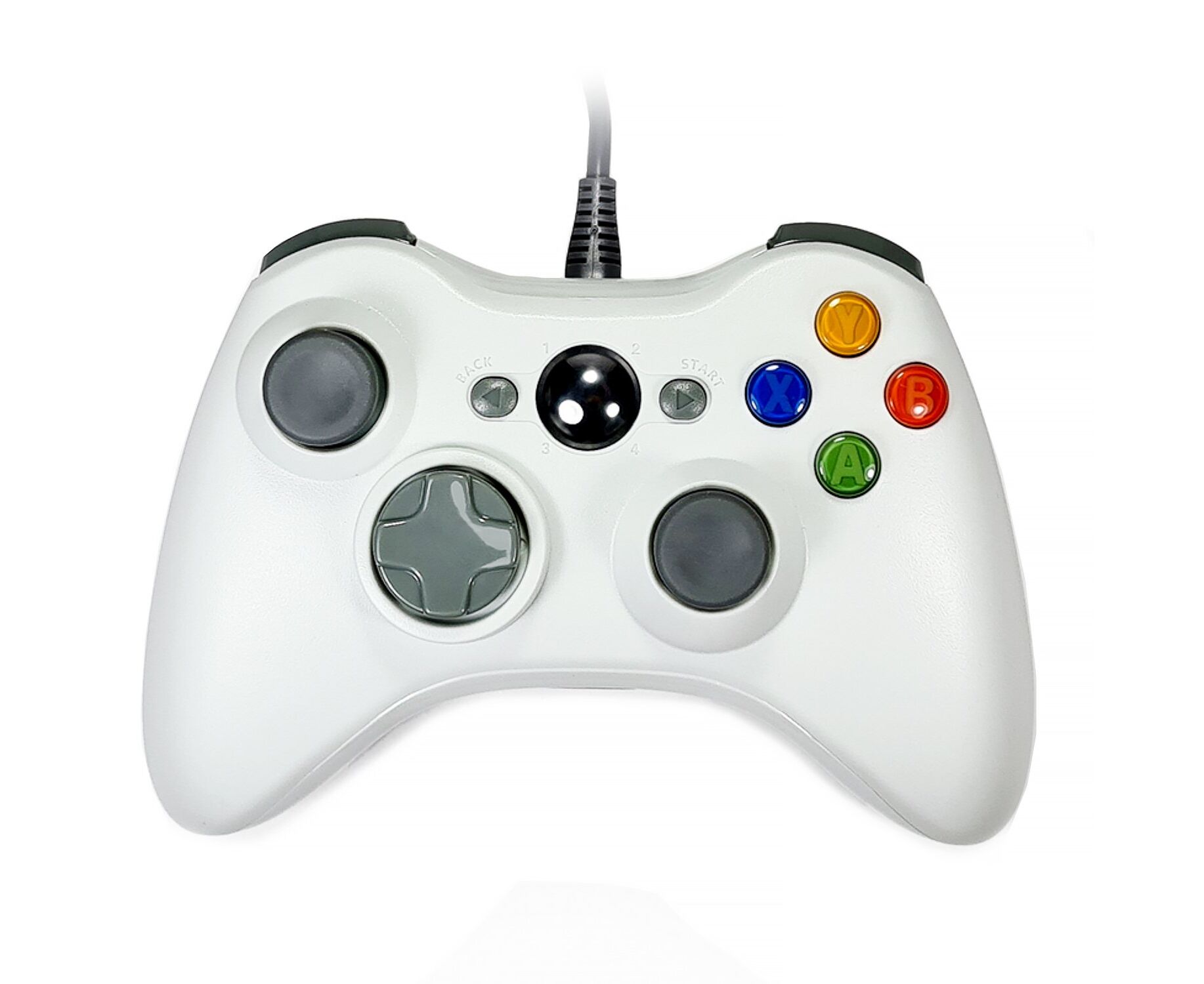 Геймпад Dialog Action GP-A20 (вибрация, 12 кнопок, PC, USB) (white) (243560)