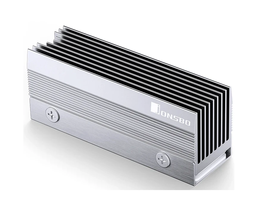 Радиатор для SSD M.2 2280 JONSBO M201 Silver (серебристый)