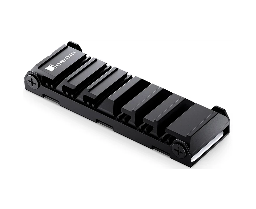 Радиатор для SSD M.2 2280 JONSBO M202 Black (черный)