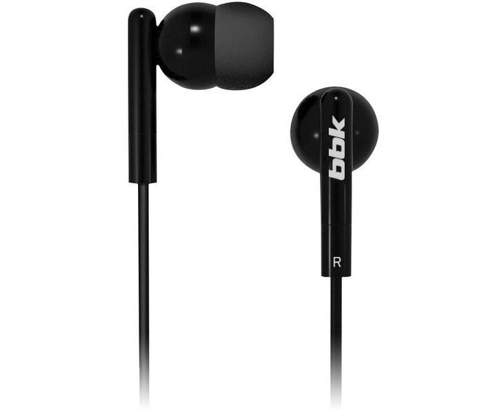 Наушники BBK EP-1003 S 1.2м (черный)