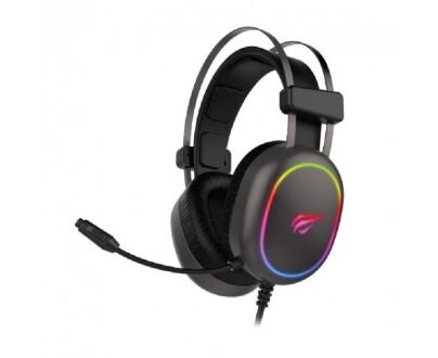 Гарнитура игровая с RGB подсветкой HAVIT GAMENOTE HV-H2016d Gaming Черная