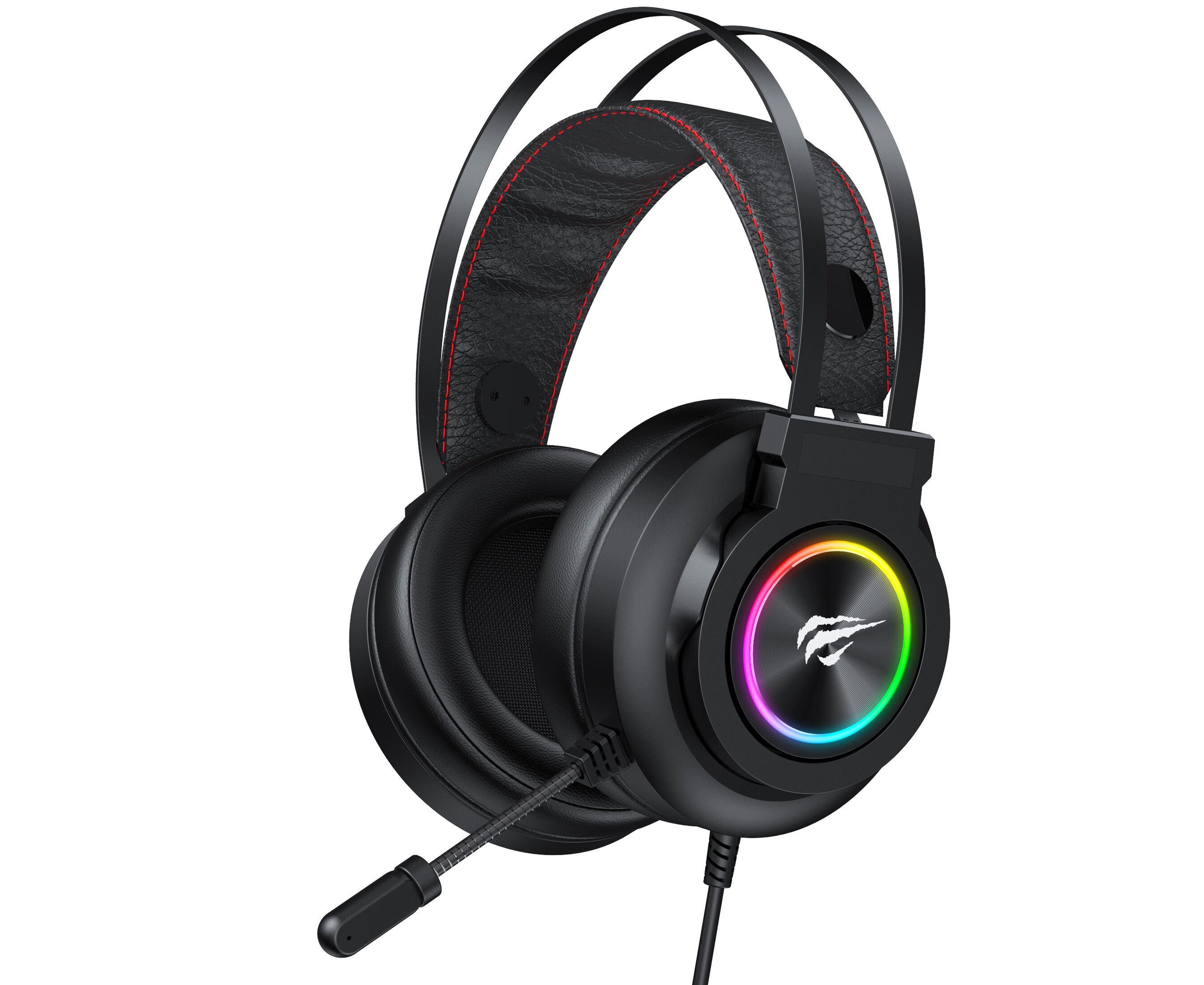 Гарнитура игровая с RGB подсветкой HAVIT GAMENOTE HV-H654d Gaming