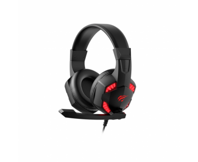 Гарнитура игровая с подсветкой HAVIT GAMENOTE HV-H2032d Gaming Черно-красная