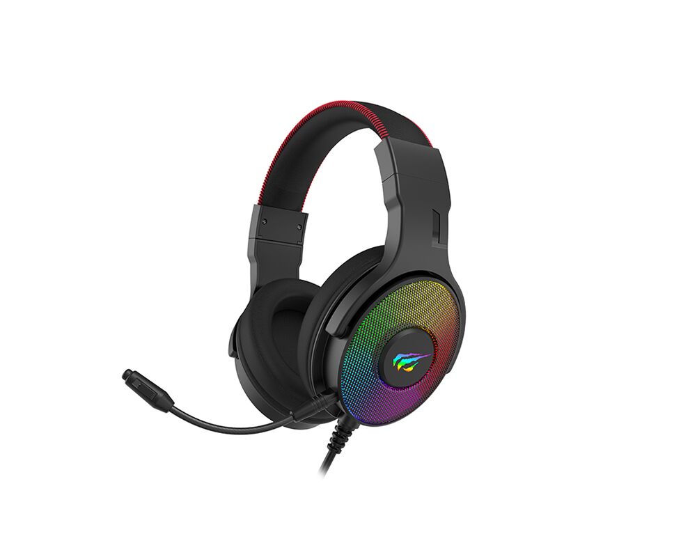 Гарнитура игровая с RGB подсветкой HAVIT GAMENOTE HV-H2028 U 7.1 Gaming Черная