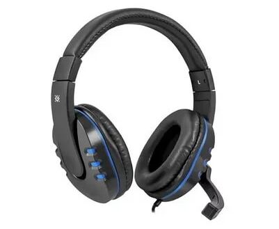 Наушники Defender Gaming Warhead G-160 Black/Blue (64118)