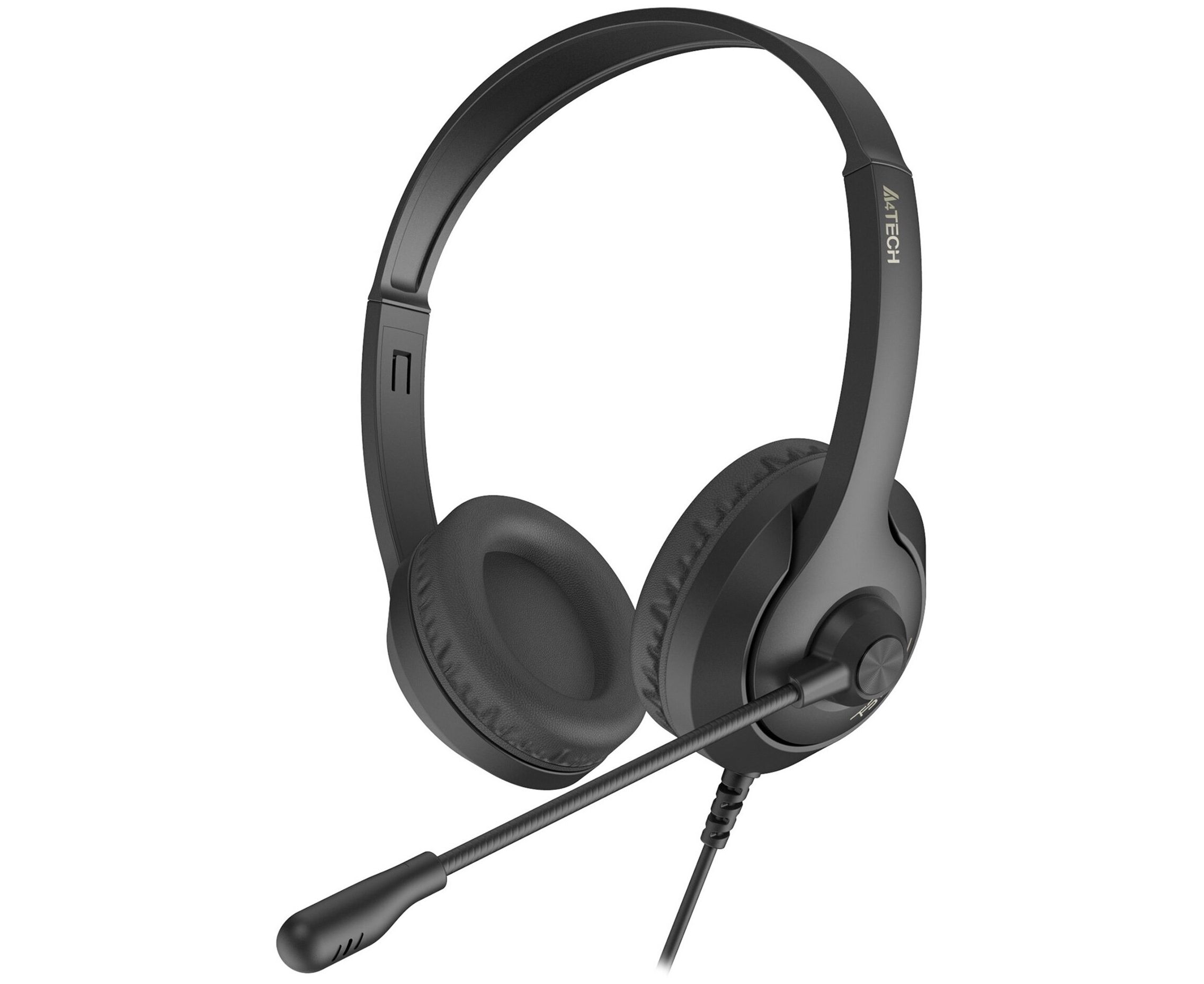 Наушники полноразмерные проводные, с микрофоном A4 TECH Fstyler FH100i (черный)