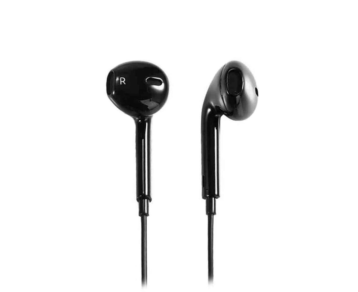 Проводные наушники с микрофоном вкладыши - Eae Pods MD827 ZM (black)
