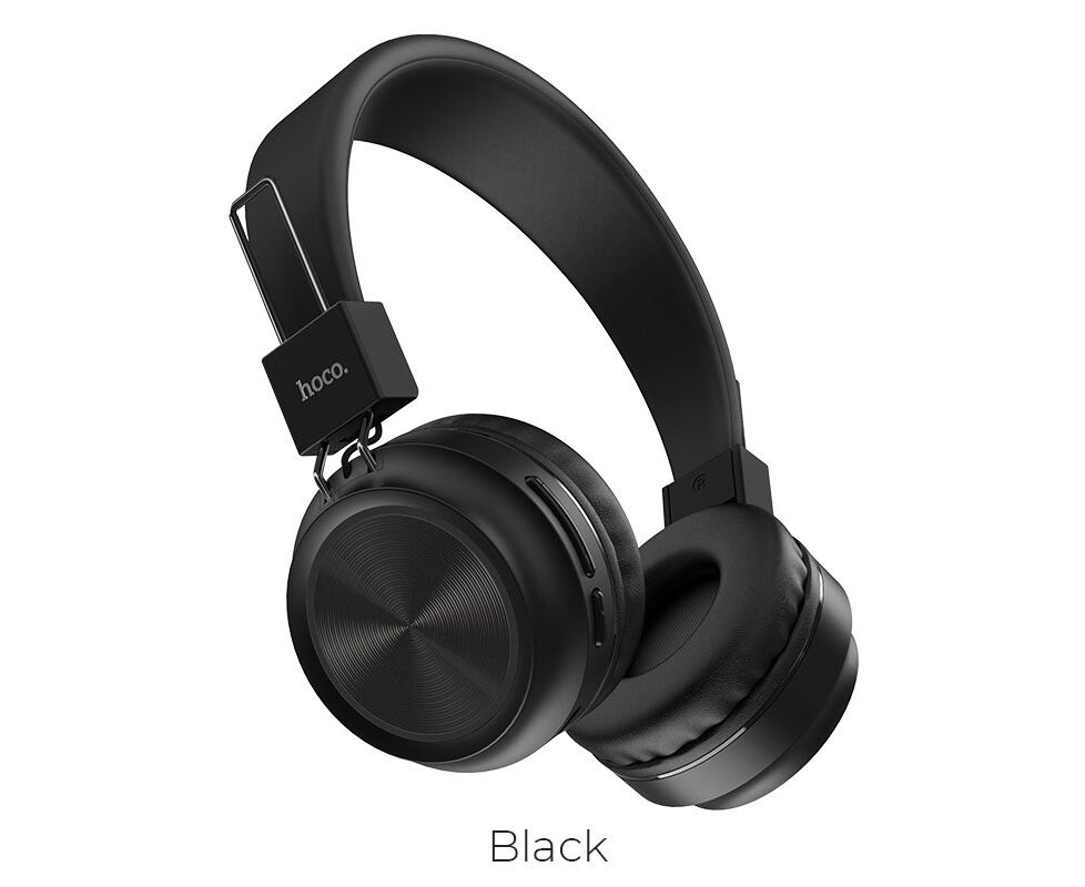Наушники полноразмерные bluetooth HOCO W25 Promisel (чёрный)