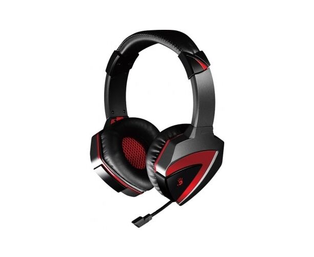 Наушники игровые с микрофоном A4 TECH Bloody G500 (черно-красный)