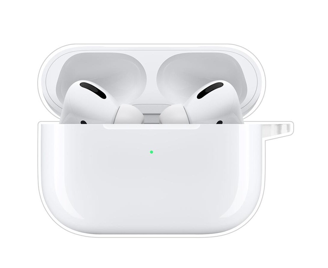Чехол Krutoff Clear Case для Air Pods Pro 2
