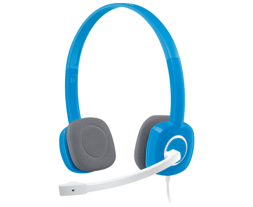 Наушники Logitech H150 Blue (цвет голубой)