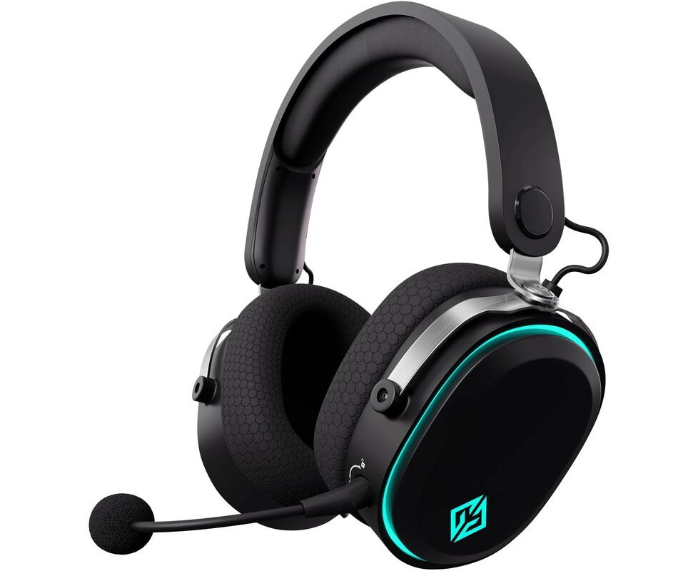 Наушники с микрофоном GMNG GG-HS405 W черный/черный