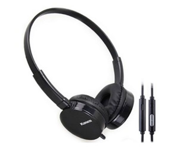 Наушники с микрофоном:Kanen IP-600 Black