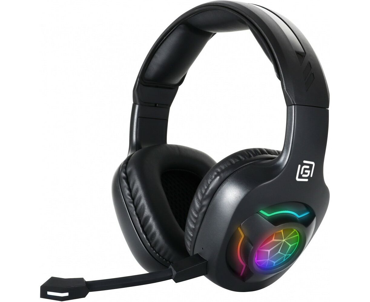 Наушники с микрофоном OKLICK HS-L575 G черный мониторные BT оголовье (1895253)