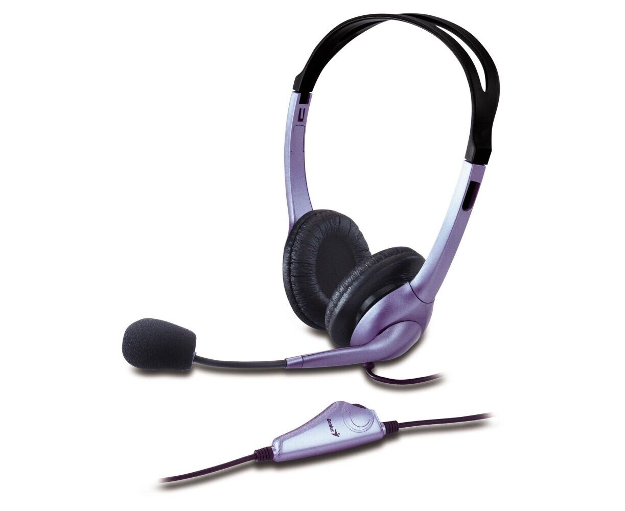 Гарнитура Genius HS-04 S фиолетовый