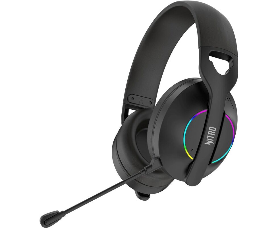 Наушники игровые с микрофоном ACER OHR400 1м (черный)