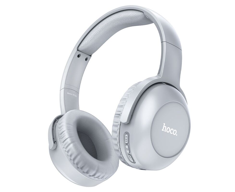 Наушники полноразмерные bluetooth HOCO W33 Art sount (серый)