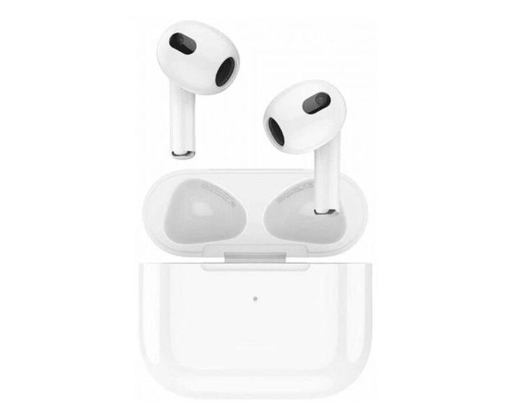 Наушники внутриканальные HOCO EW26, пластик, bluetooth 5.3, микрофон, цвет: белый (1/22/132)