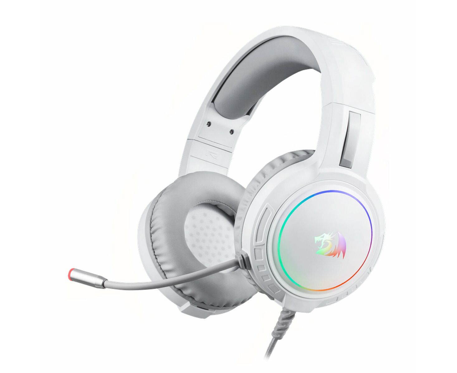 Гарнитура Redragon Mento RGB, 3.5мм, белые 70708