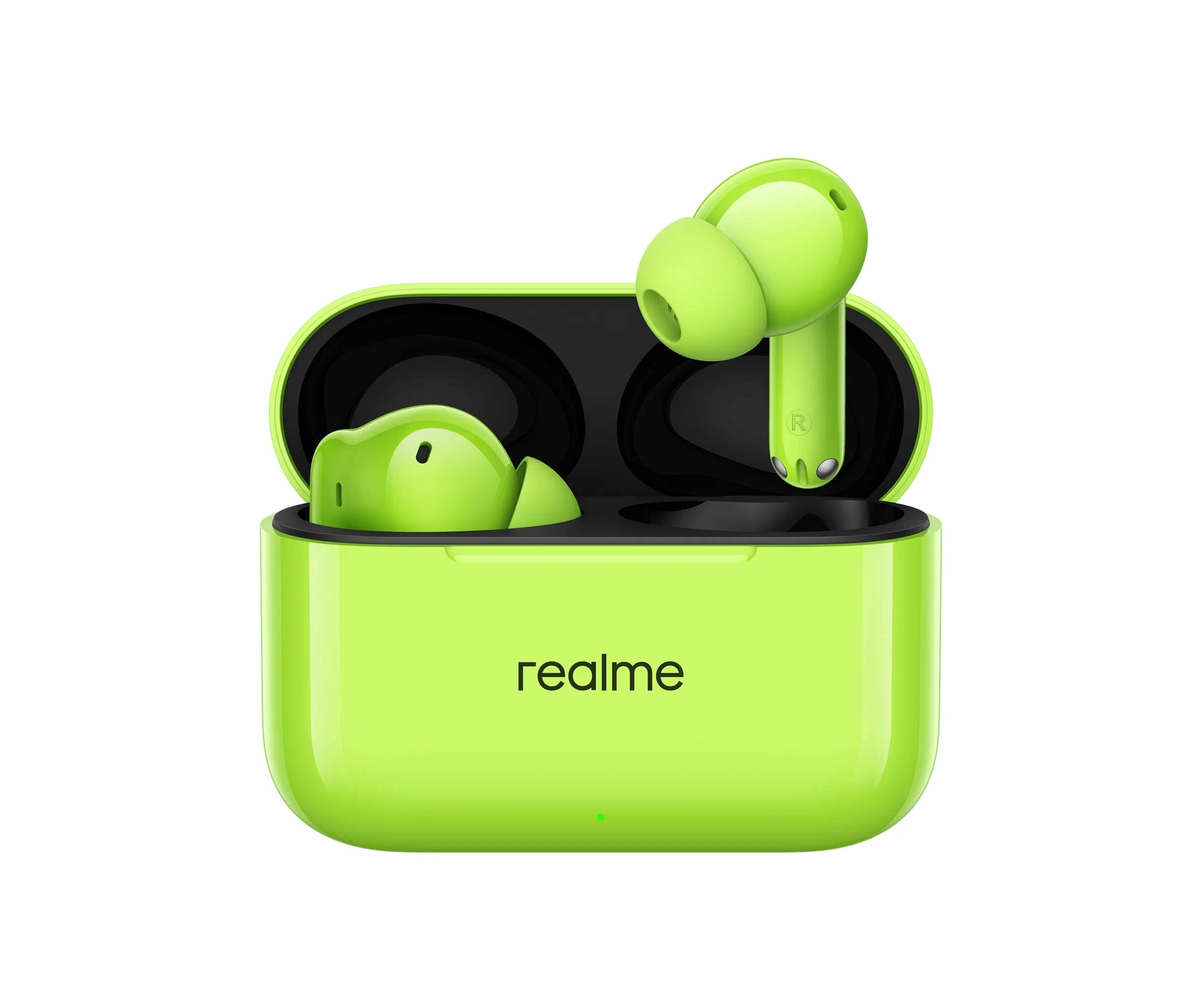 Беспроводные наушники Realme Buds T200 зеленый РСТ