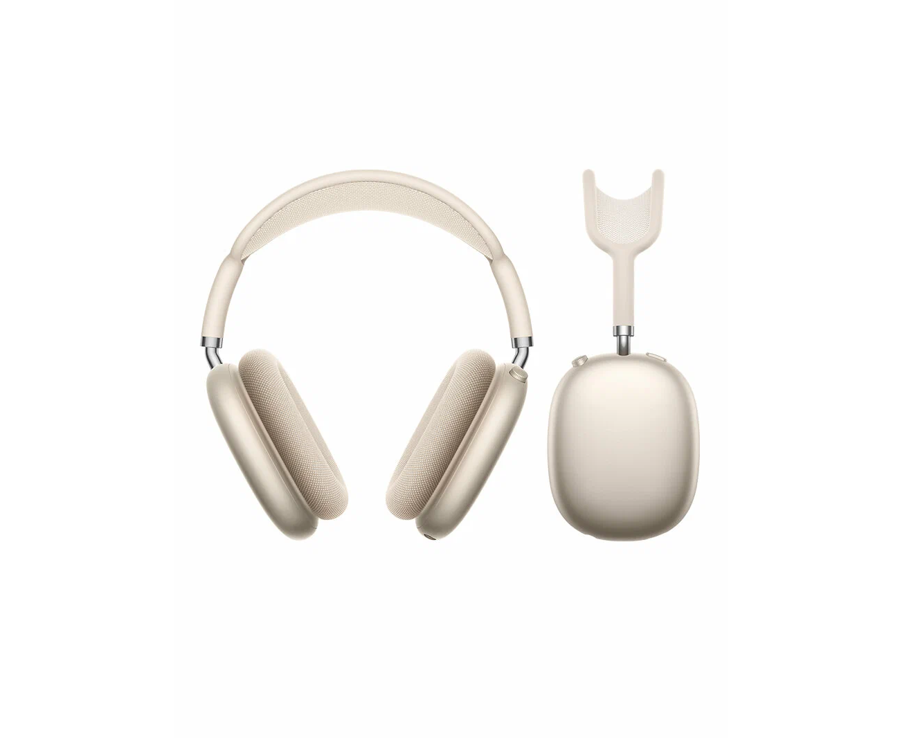 Наушники полноразмерные bluetooth HOCO W65 Plus Happy ANC (бежевый)